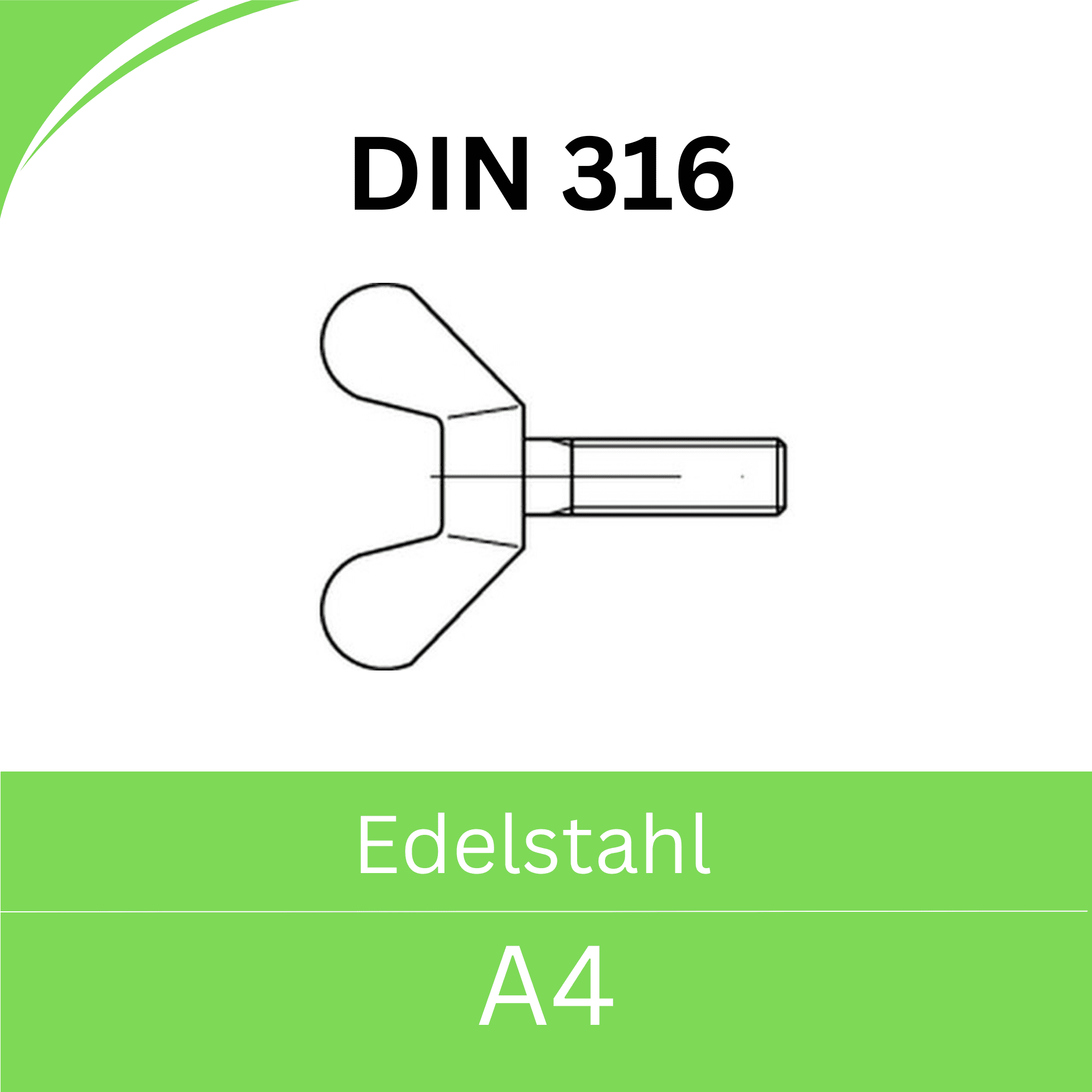 Bild für Kategorie ➤ Kategorie: DIN 316 Edelstahl (A4) 